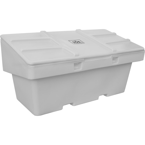 Salt Sand Container SOS, With Hasp, 72" x 36" x 36", 36 cu. Ft., Grey Maritime Industrial Rubber