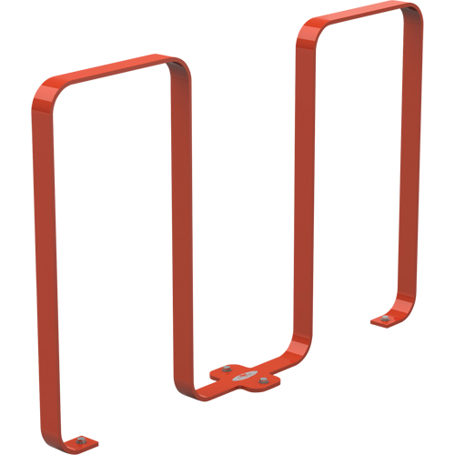 Supports pour bicyclettes The Linguini, Acier, 5 bicyclettes Maritime Industrial Rubber