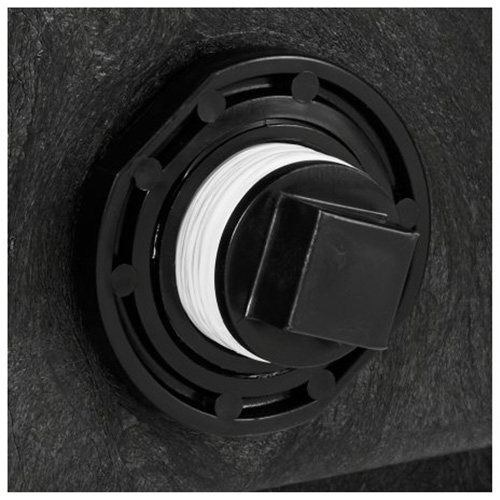 R&eacute;servoir de stockage, 31" p x 53" la x 25-1/8" h, Capacit&eacute; 800 lb, Noir Maritime Industrial Rubber
