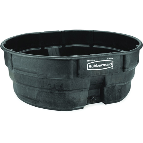 R&eacute;servoir de stockage, 69" p x 63,25" la x 25" h, Capacit&eacute; 2500 lb, Noir Maritime Industrial Rubber