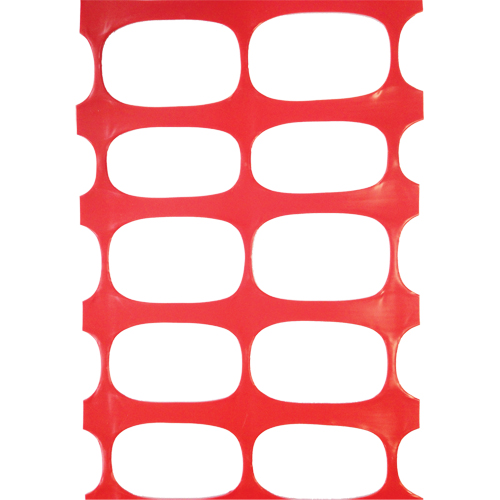 Cl&ocirc;ture &agrave; neige, 50' lo x 4' la, Orange Maritime Industrial Rubber