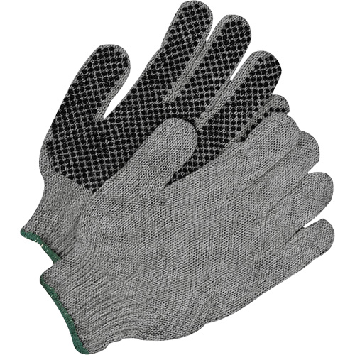 Gants &agrave; prise classique, Poly/coton, Un c&ocirc;t&eacute;, Grand Maritime Industrial Rubber