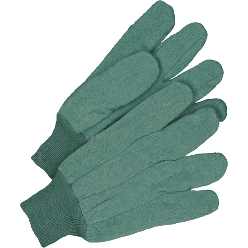 Gants classiques en molleton de coton, Taille unique Maritime Industrial Rubber