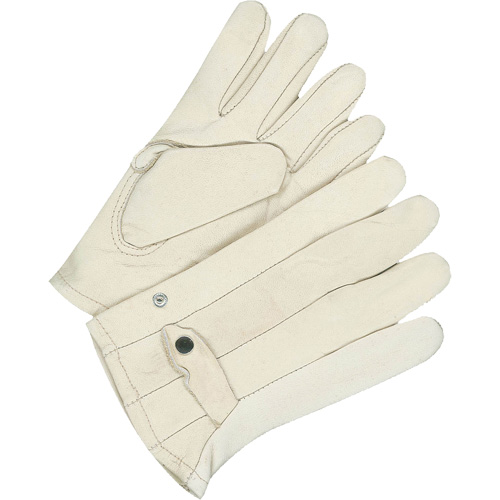 Gants classiques de cordeur, 12, Paume Cuir fleur de vache Maritime Industrial Rubber
