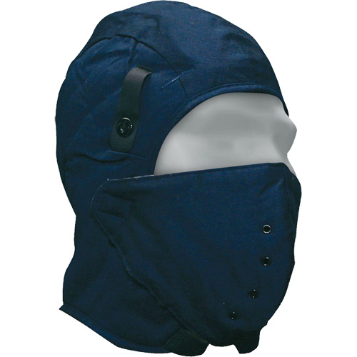 Classic Hardhat Liner with Face Mask, Fleece/Cotton Lining, One Size Maritime Industrial Rubber