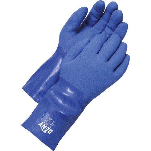 Gants enduits Deny, 10, R&ecirc;vetement PVC, Enveloppe en Coton Maritime Industrial Rubber