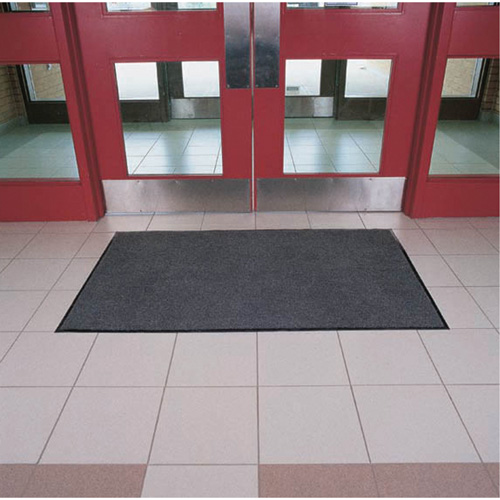 Poly-Tuft Matting, Wiper, 4' x 6' x 5/16", Charcoal Maritime Industrial Rubber