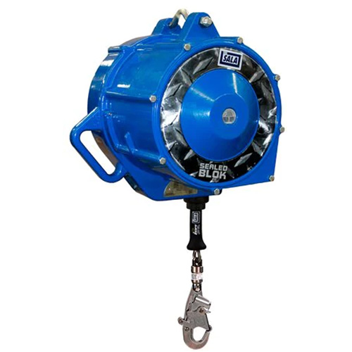 Descendeur DBI-SALA Rollgliss, 200' lo, cordage C&acirc;ble en acier inoxydable Maritime Industrial Rubber
