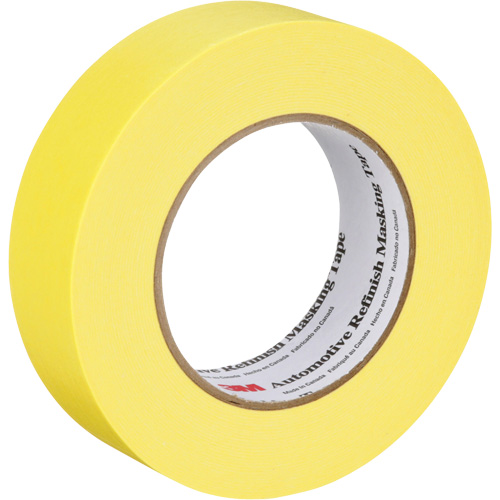 Automotive Refinish Masking Tape 388N, 36 mm (1-1/2") x 55 m (180'), Tan Maritime Industrial Rubber
