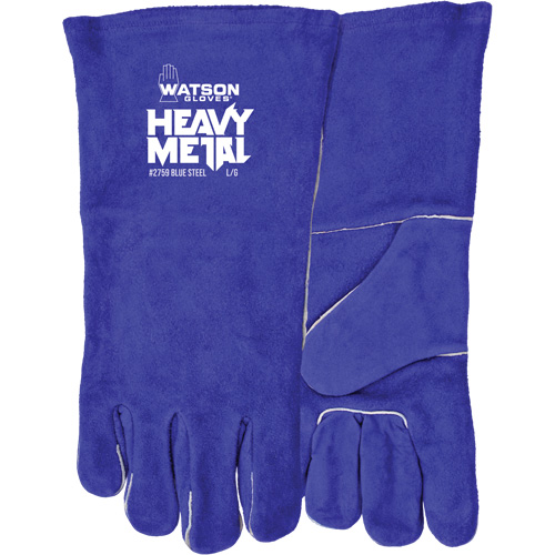 New Jersey Gloves, Split Cowhide, Size One Size Maritime Industrial Rubber