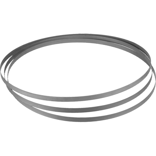 Portable Band Saw Blade, Bi-Metal, 44-7/8" L x 1/2" W x 0.025" Thick, 18 TPI Maritime Industrial Rubber