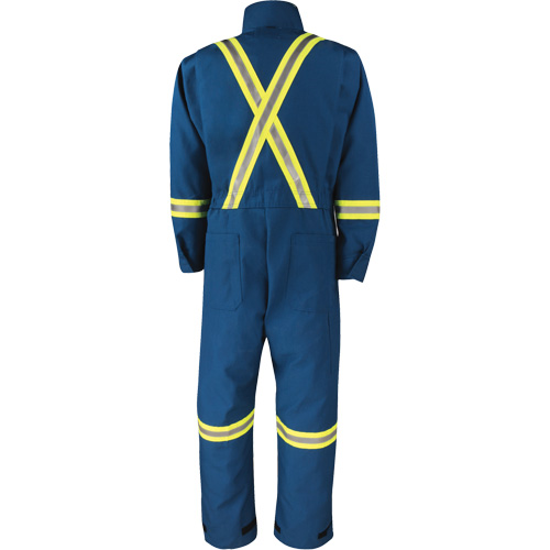 Combinaison de luxe Dupont Nomex IIIA, Taille 3T-Grand (grande taille), Bleu royal, 6 cal/cm² Maritime Industrial Rubber