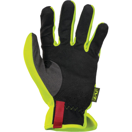 Gants de travail FastFit &agrave; haute visibilit&eacute;, Paume Synth&eacute;tique, Taille Moyen/9 Maritime Industrial Rubber