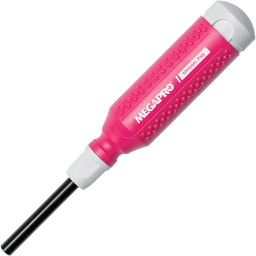 Tournevis multi embouts Original Pink 15-en-1, 8-37/50" lo, Prise Textur&eacute; Maritime Industrial Rubber