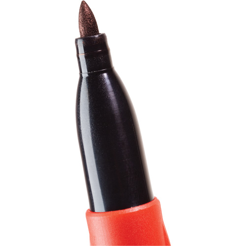 Inkzall Marker, Black, Fine Tip Maritime Industrial Rubber