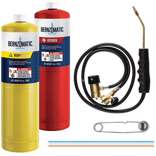 Ensemble de chalumeau de brasage, Oxyg&egrave;ne Maritime Industrial Rubber