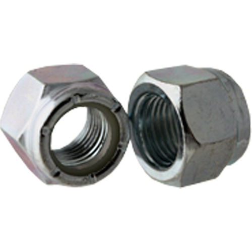 &eacute;crou Nylock, 5/16"-18 dia, Zinc Cr+3, Cors&eacute; Maritime Industrial Rubber