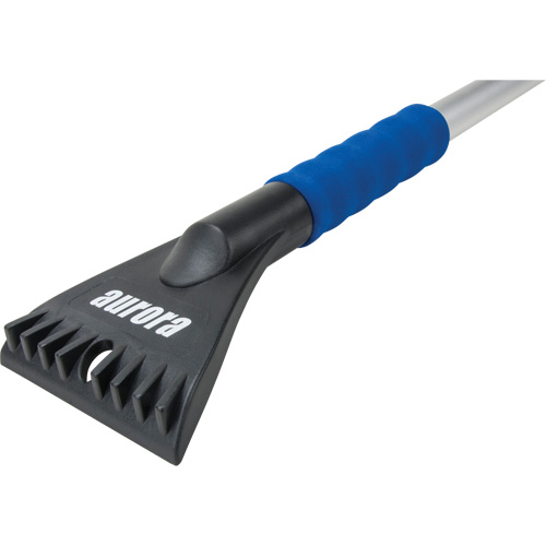 Long Reach Snow Brush, Polypropylene Blade, 34" Long, Blue Maritime Industrial Rubber