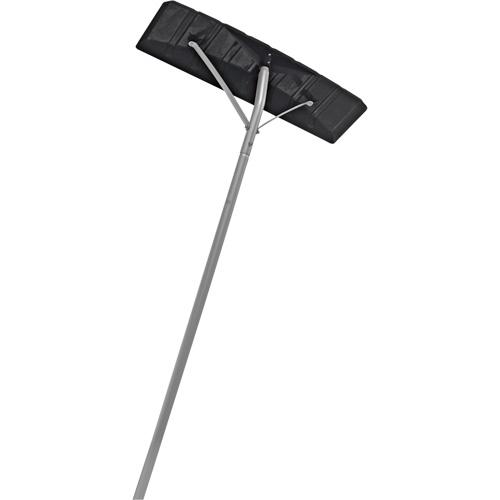Snow Roof Rake, 61", 24-3/4" Blade, Aluminum Maritime Industrial Rubber