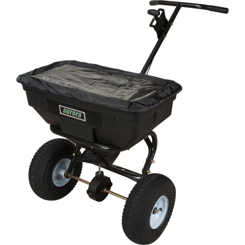 Broadcast Spreader with Stainless Steel Hardware, 27000 sq. ft., 125 lbs. capacity Maritime Industrial Rubber