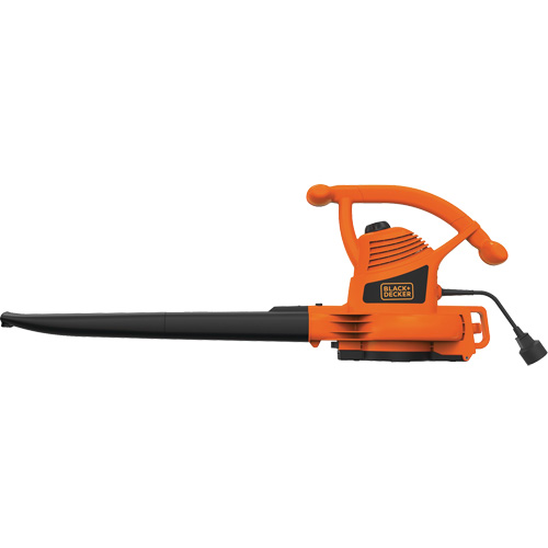 Souffleur/aspirateur/broyeur de feuilles, Vitesse d'air 210 mi/h, &eacute;lectrique Maritime Industrial Rubber