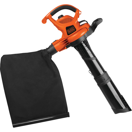 High Performance Leaf Blower/Vacuum/Mulcher, 250 MPH Output, Electric Maritime Industrial Rubber