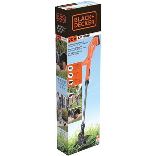 Max* Cordless String Trimmer/Edger Kit, 10", Battery Powered, 20 V Maritime Industrial Rubber