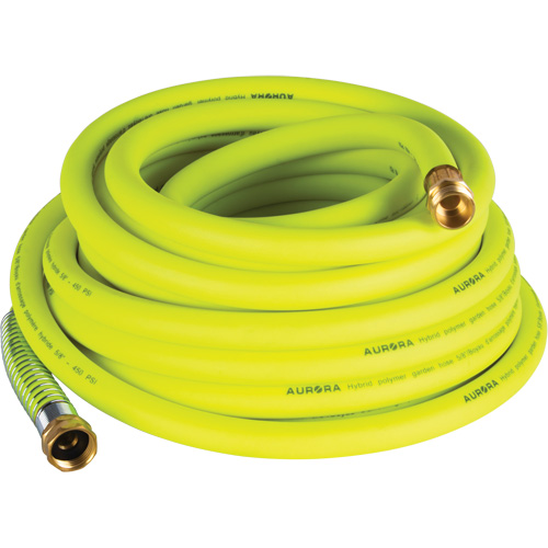 Tuyau de jardin hybride, Copolym&egrave;re, 5/8" dia x 50' Maritime Industrial Rubber