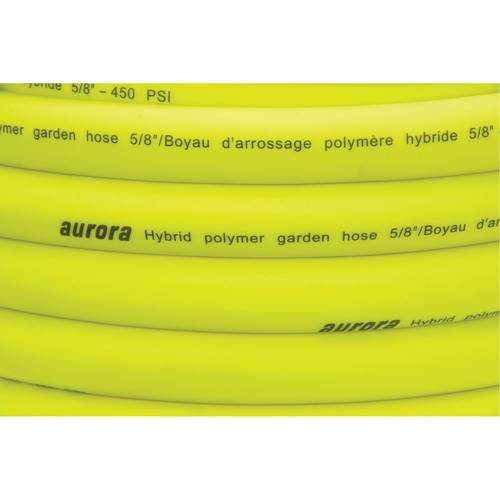 Tuyau de jardin hybride, Copolym&egrave;re, 5/8" dia x 50' Maritime Industrial Rubber