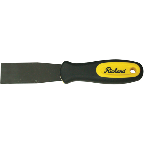 Stiff Wall Scrapers, 1-1/4", Carbon Steel Blade Maritime Industrial Rubber