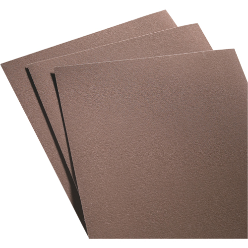 Sandpaper, Cloth Sheets - Metalite K225, 9" x 11", 40 Grit, Aluminum Oxide Maritime Industrial Rubber