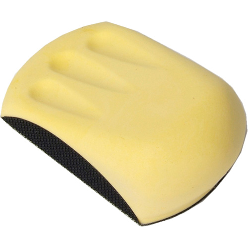 Patin de ponçage manuel ergonomique pour disques abrasifs de 6" Maritime Industrial Rubber