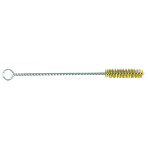 Twisted Tube Brush, 3/8" Dia. x 2" L, 8" Overall Length Maritime Industrial Rubber
