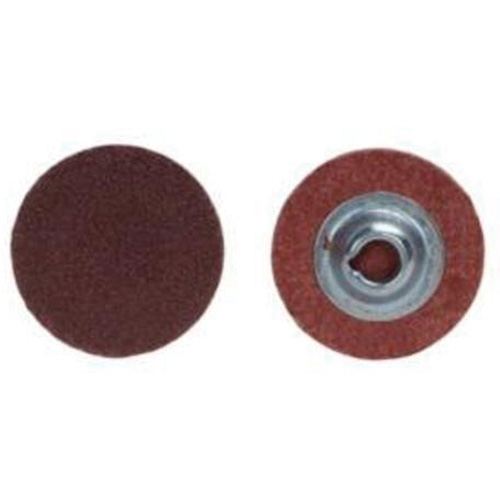 Disque de toile &agrave; changement rapide Metalite, 3" dia., Grain 180, Oxyde d'aluminium Maritime Industrial Rubber