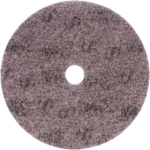 Disques de conditionnement de surface &agrave; boucles et crochets Scotch-Brite, 7" dia., Grain Cors&eacute;, C&eacute;ramique Maritime Industrial Rubber