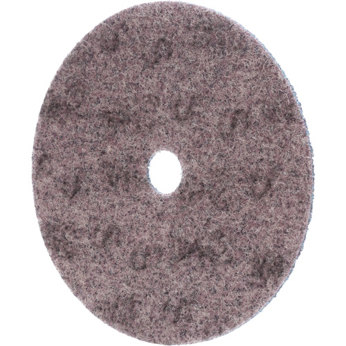 Disques de conditionnement de surface &agrave; boucles et crochets Scotch-Brite, 7" dia., Grain Cors&eacute;, C&eacute;ramique Maritime Industrial Rubber
