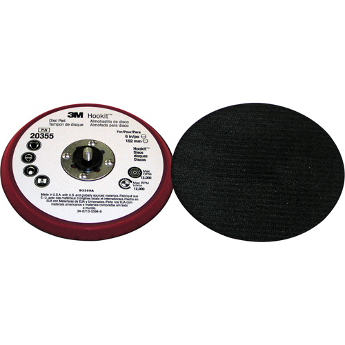 Hookit Low Profile Disc Pad Maritime Industrial Rubber