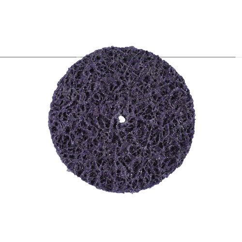 Disque  Clean and Strip  XT Pro Scotch-Brite, 4" dia., Grain Extra grossier, Carbure de silicium Maritime Industrial Rubber
