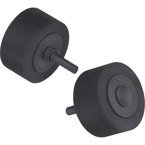 2" x 1" x 1/4" Rubber Cushion Polishing Wheel 45129 Maritime Industrial Rubber
