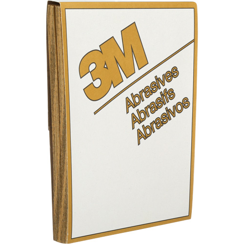 Disque abrasif dor&eacute; en rouleau de papier Stikit, 9" x 11", Grain P100, Oxyde d'aluminium Maritime Industrial Rubber