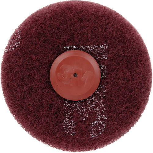 Scotch-Brite Roloc Plus General Purpose Scuffing Wheel, 4" Dia. Maritime Industrial Rubber