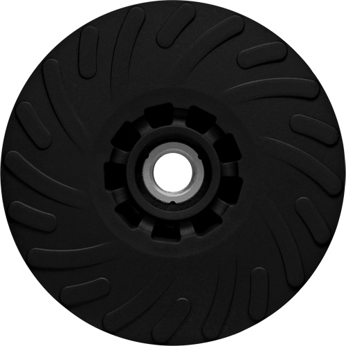 Ribbed Back-Up Pad, 4" Maritime Industrial Rubber