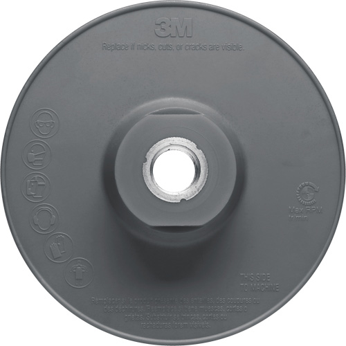 Tampon de rechange rainur&eacute;, 4" Maritime Industrial Rubber