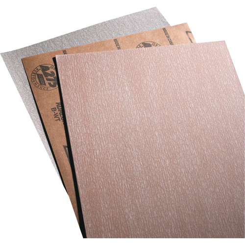 Sandpaper, Paper Sheets - No-Fil Adalox A275, 9" x 11", 80 Grit, Aluminum Oxide Maritime Industrial Rubber