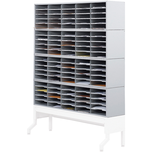 E-z Sort&reg; Mailroom Furniture-Sorter Modules Maritime Industrial Rubber