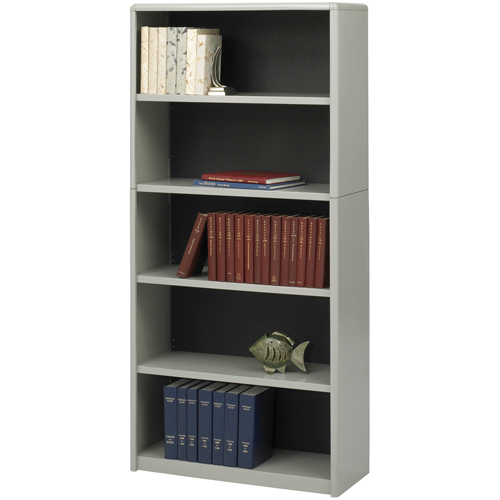 Value Mate&reg; Steel Bookcase Maritime Industrial Rubber