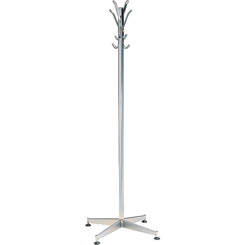 Pat&egrave;re, 60" ha, Acier, Chrome, 8 Crochet(s) Maritime Industrial Rubber