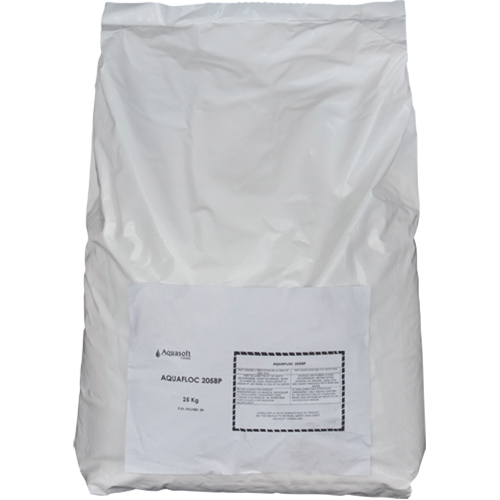 Floculent en poudre      , 55 lb (25 kg), Sac Maritime Industrial Rubber