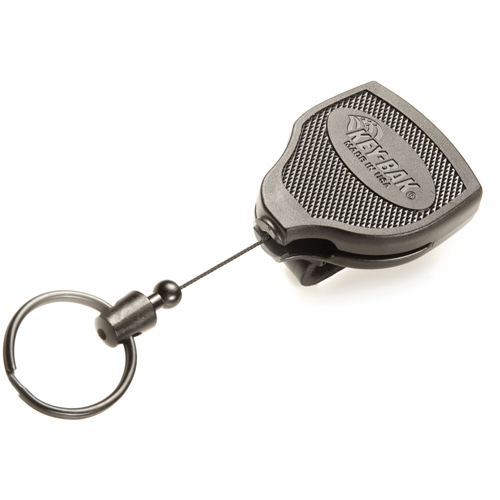 Porte-cl&eacute;s Super48, Polycarbonate, C&acirc;ble 48", Fixation Agrafe de ceinture Maritime Industrial Rubber