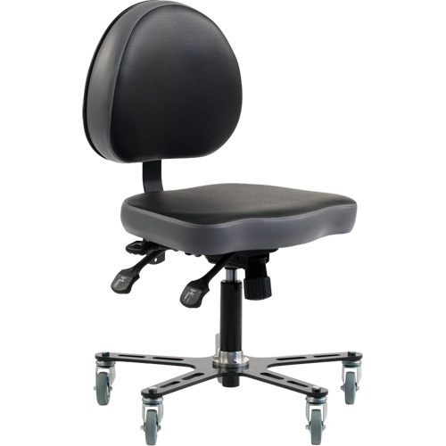 SF180 Multi-Tilt Ergonomic Chair, Mobile, Adjustable Height Maritime Industrial Rubber